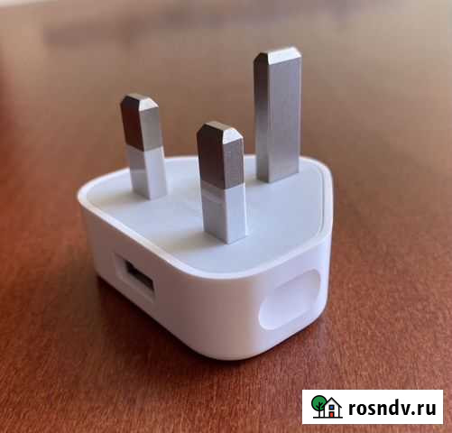 Зарядное устройство Apple, вилка UK Москва - изображение 1