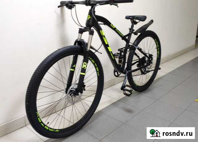 Велосипед Двухподвес GT (Китай) 9 скоростей Москва - изображение 1