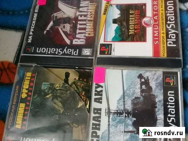 Игровые диски от PS one Аткарск - изображение 1