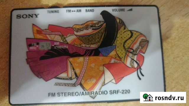 Мини-радио sony Владивосток - изображение 1