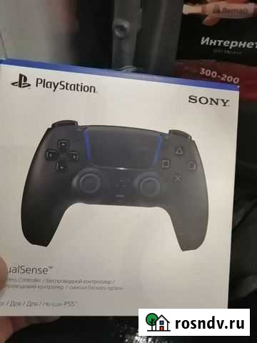 Playstation 5 джойстик чёрный Набережные Челны - изображение 1
