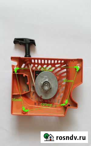 Стартер алюминиевый 4-зацепа алюм. шкив. GL45/52 Ангарск - изображение 1