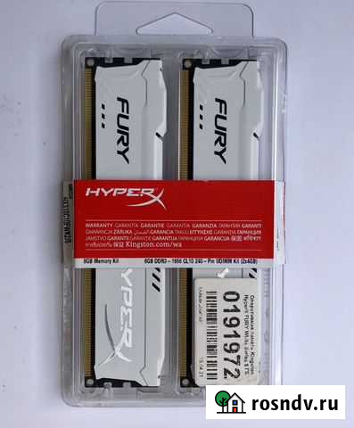 Kingston HyperX Fury 8GB DDR3 1866MHz-Новая Санкт-Петербург - изображение 1