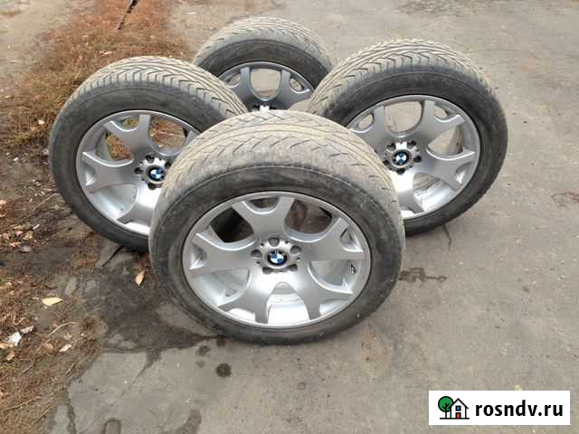 Оригинальные диски и резина BMW X5 Омск - изображение 1