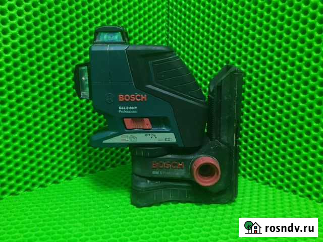 Лазерный уровень bosch gll 3-80 p Красноярск - изображение 1