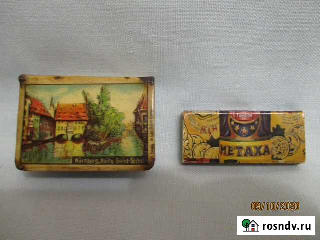 Футляр для спичек, спички metaxa Вологда - изображение 1