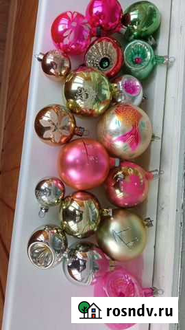 Елочные игрушки стеклянные старинные Нижний Новгород - изображение 1