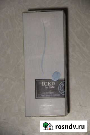 Туалетная вода Parfums Cafe Iced By Cafe 30ml Узловая - изображение 1