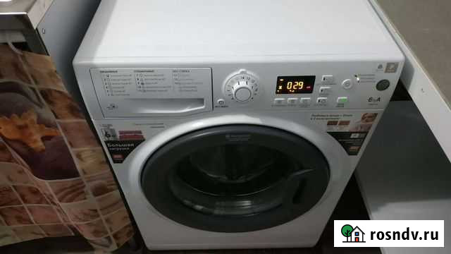 Стиральная машина Аристон-6кг узкая Дмитров - изображение 1