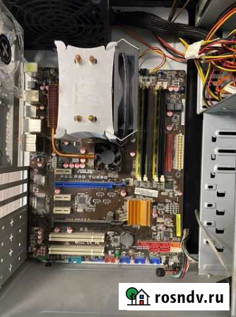 Комплект Xeon X5450+Asus p5q pro turbo Гурьевск - изображение 1