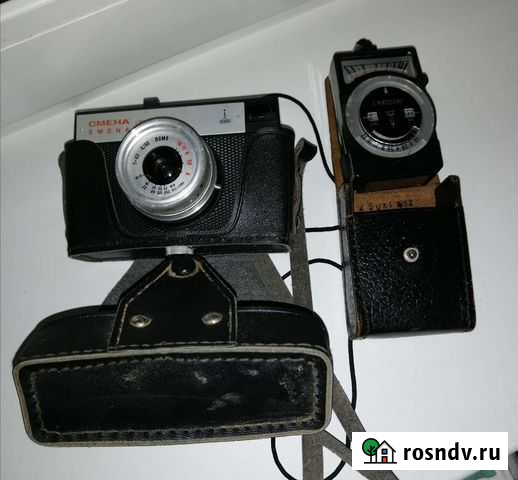 Фотоаппарат смена 8м и фотоэкспонометр Вологда - изображение 1