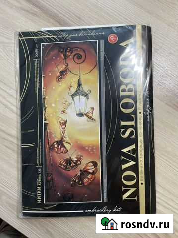 Набор для вышивки крестом Nova Sloboda “Романтика» Братск - изображение 1