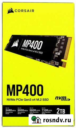 Продам SSD Corsair MP400 cssd-F2000gbmp400 Ачинск - изображение 1