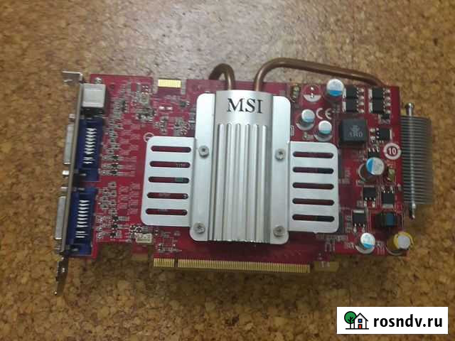 Нерабочая видеокарта MSI NX8600GT Киров - изображение 1