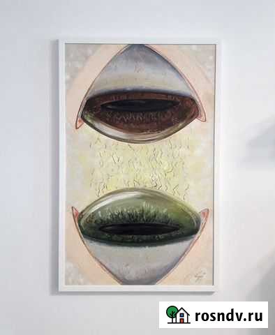 Картина Глаза. Масло, холст Воронеж - изображение 1