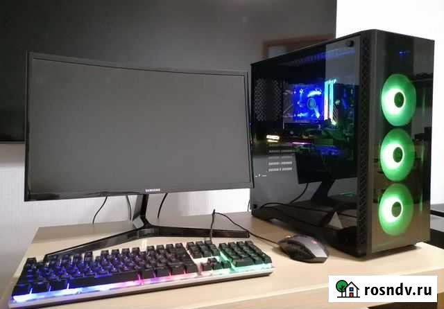 Игровой компьютер+монитор 144грц Магнитогорск - изображение 1