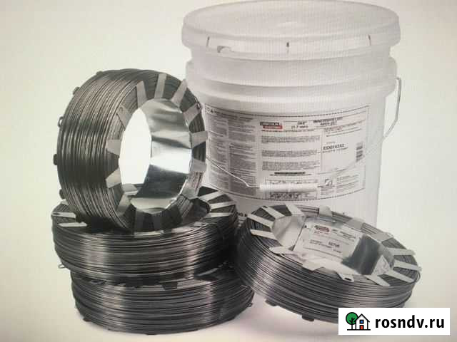 Сварочная проволока Lincoln,ок Autrod,св08Г2С,Флюс Томск - изображение 1