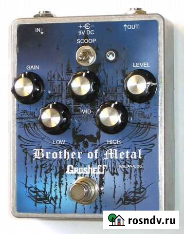 Педаль Grosheff Brother of Metal ручной работы Симферополь - изображение 1