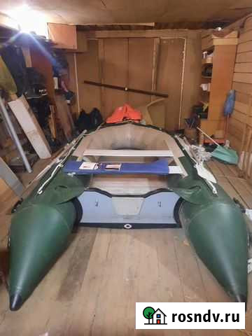 Лодка пвх golfstream с мотором parsun 30 Зея - изображение 1