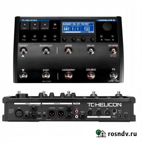 Вокальный процессор TC Helicon VoiceLive 2 c vloop Тюмень - изображение 1
