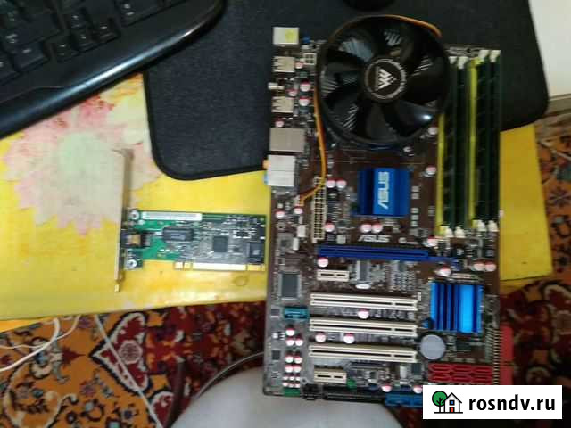 Asus P5Q se+Q8400 4ядра+5gb озу Старый Оскол - изображение 1