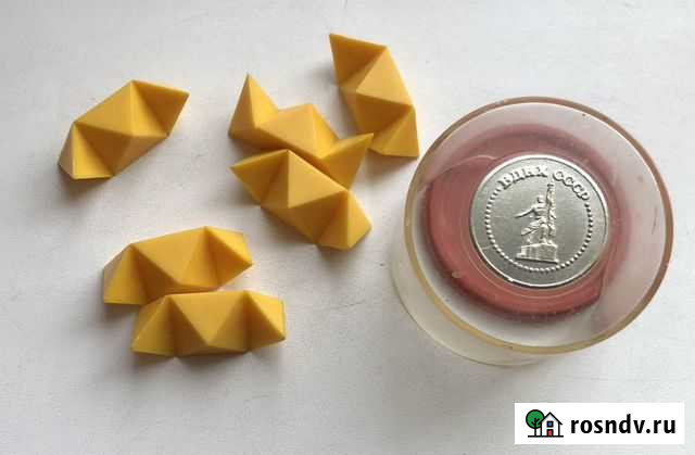 Головоломка кристал желтая СССР Набережные Челны - изображение 1