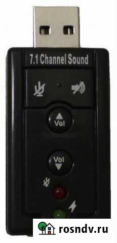 Звуковая карта 7.1 Channel Sound Санкт-Петербург - изображение 1