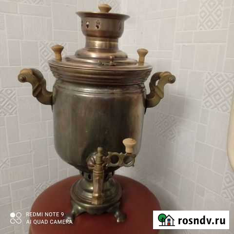 Самовар 5 литров угольный Петрозаводск - изображение 1