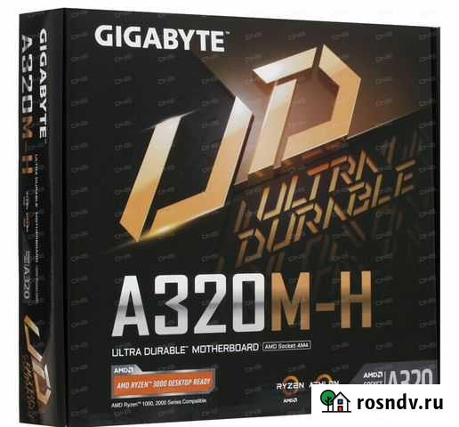 Материнская плата gigabyte GA-A320M-H 2.0 Сыктывкар - изображение 1