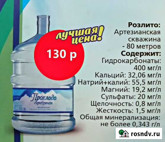 Доставка воды 19л Ростов-на-Дону - изображение 1