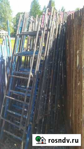 Лестница для строительных лесов хомутовых и рамных Череповец - изображение 1