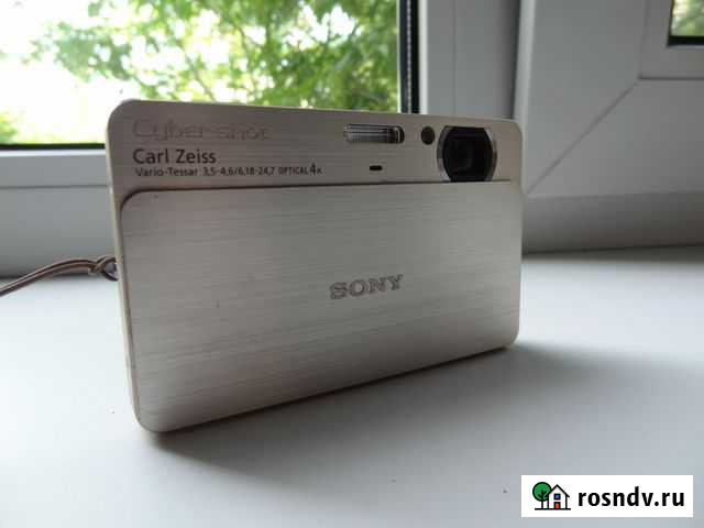 Компактный металлический зум 4х Sony DSC-T700 Калуга - изображение 1