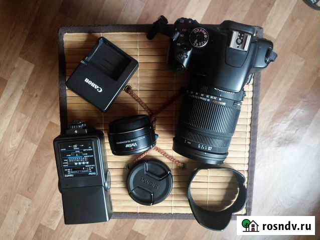 Фотоаппарат canon 450D Kit (DS 126181) Хабаровск - изображение 1