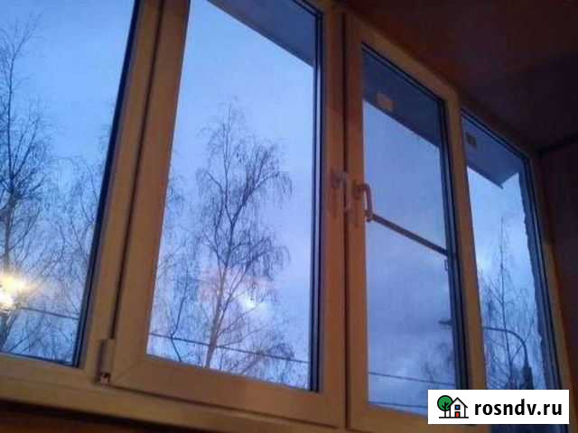 Тонировка окон пвх серебро 1000*1000 Омск - изображение 1