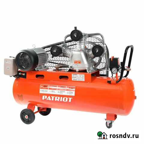 Компрессор воздушный Patriot PTR100-670 380В 10бар Красноярск - изображение 1