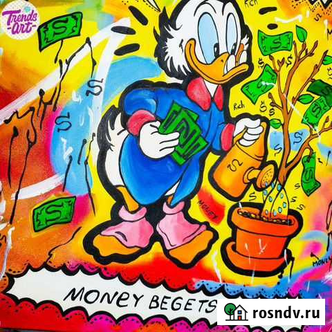 Яркие картины Микки Мини Маус поп стрит арт купить Нижний Новгород - изображение 1