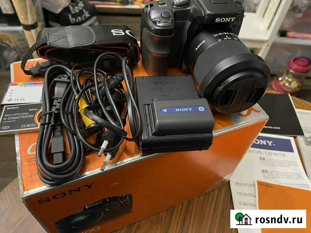 Фотоаппарат sony dslr-A100 Москва - изображение 1