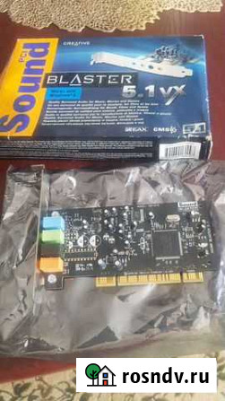 Звуковая карта Sound Blaster 5.1Vx Челябинск - изображение 1
