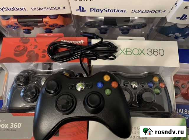 Геймпад Xbox 360 проводной Тюмень - изображение 1