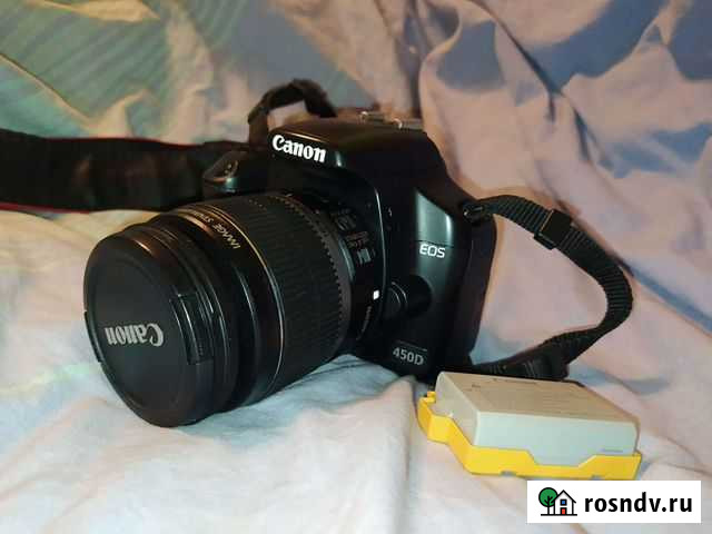 Зеркальный фотоаппарат canon 450d Рязань - изображение 1