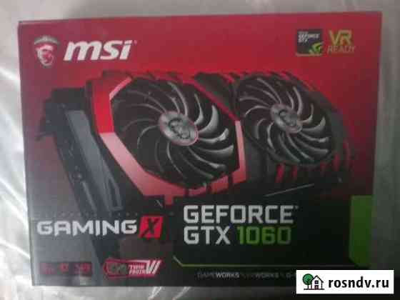 Видеокарта MSI geforce gaming X gtx 1060 6gb Домодедово