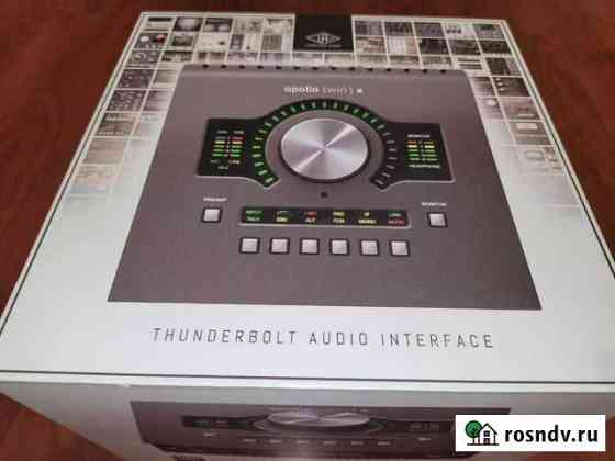Universal Audio Apollo twin X + плагины Москва