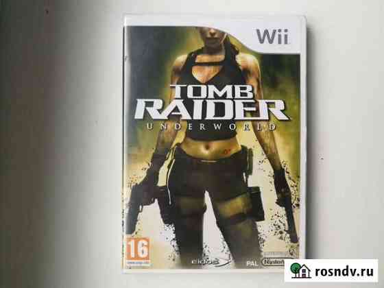 Wii запечатан новый Tomb Raider Underworld Sealed Калининград