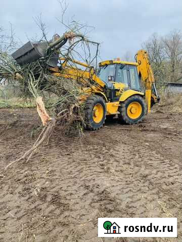 Услуги экскаватора погрузчика Мценск - изображение 1