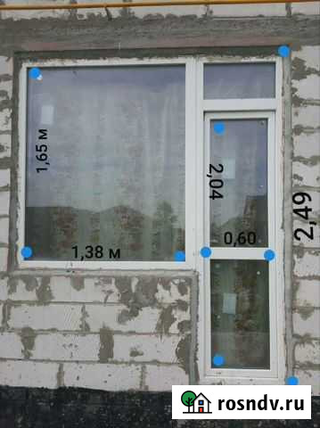 Дверь с окном пластиковые Троицкий - изображение 1