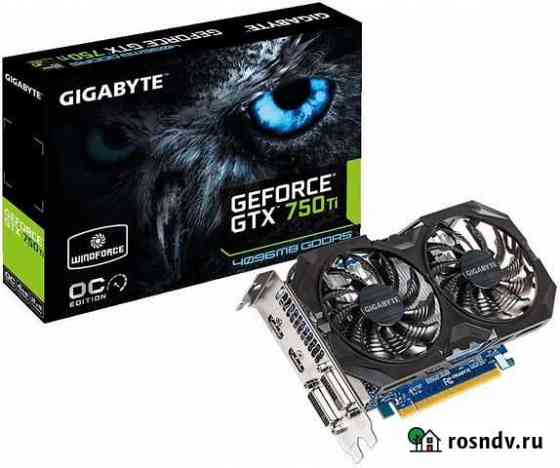GeForce GTX 750 Ti 4гб Новороссийск