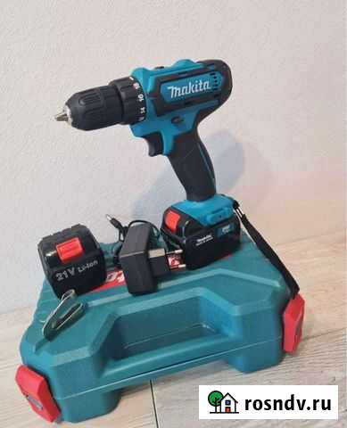 Шуруповерт 21В новый makita Ярославль - изображение 1