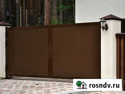 Ворота автоматические металлические Вейделевка - изображение 1