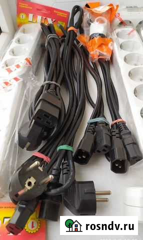 Сетевой кабель для компа,монитора и оргтехники Белгород - изображение 1