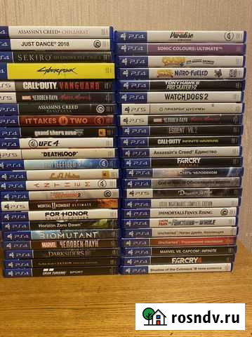 Игры для приставок ps4 ps5 Хабаровск - изображение 1
